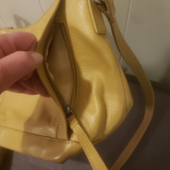 Lucky Brand Tan Leather  Shoulder Bag‎ Purse - Picture 4 of 9